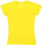 LAT Sportswear Ladies Fine Jersey V-Neck T-Shirt