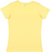 LAT Sportswear Ladies Fine Jersey Scoop Neck Shirt