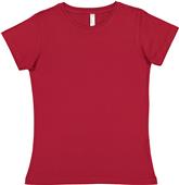 LAT Sportswear Ladies Fine Jersey Scoop Neck Shirt LAT Sportswear Ladies Fine Jersey Scoop Neck Shirt