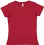 LAT Sportswear Ladies Fine Jersey Scoop Neck Shirt