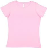 LAT Sportswear Ladies Fine Jersey Scoop Neck Shirt LAT Sportswear Ladies Fine Jersey Scoop Neck Shirt