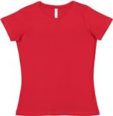 LAT Sportswear Ladies Fine Jersey Scoop Neck Shirt LAT Sportswear Ladies Fine Jersey Scoop Neck Shirt