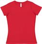 LAT Sportswear Ladies Fine Jersey Scoop Neck Shirt