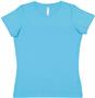 LAT Sportswear Ladies Fine Jersey Scoop Neck Shirt