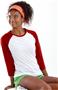 LAT Sportswear Jr 3/4 Sleeve Baseball Tee