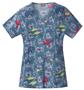 Cherokee Tooniforms One Fish Scrub Tops