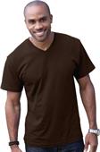 LAT Sportswear Adult Fine Jersey V-Neck T-Shirts