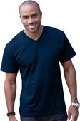 LAT Sportswear Adult Fine Jersey V-Neck T-Shirts