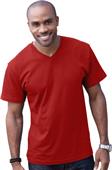 LAT Sportswear Adult Fine Jersey V-Neck T-Shirts