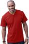 LAT Sportswear Adult Fine Jersey V-Neck T-Shirts