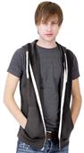 Cotton Heritage Unisex Sleeveless Zip Hoody Fleece