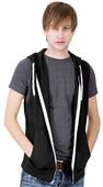 Cotton Heritage Unisex Sleeveless Zip Hoody Fleece
