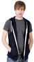 Cotton Heritage Unisex Sleeveless Zip Hoody Fleece