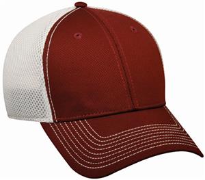 MAROON/WHITE