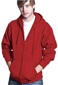 Cotton Heritage Men's Heavy Zip Up Hooded Fleece
