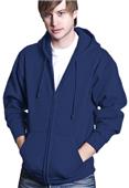 Cotton Heritage Men's Heavy Zip Up Hooded Fleece