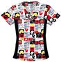 Cherokee Tooniforms Mickey In The Mix Scrub Tops