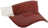 OC Sports Washed Chino Twill Adjustable Visor