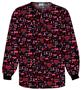 Cherokee Women's H.Q. Print Warm-Up Scrub Jackets