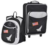Kids Luggage & Backpack Set Space