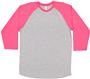 LAT Sportswear Adult 3/4 Sleeve Baseball T-Shirts