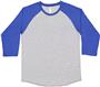 LAT Sportswear Adult 3/4 Sleeve Baseball T-Shirts