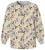 Cherokee Women's H.Q. Print Warm-Up Scrub Jackets