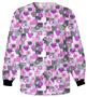 Cherokee Women's H.Q. Print Warm-Up Scrub Jackets
