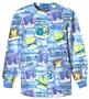 Cherokee Women's H.Q. Print Warm-Up Scrub Jackets