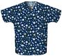 Cherokee Women's H.Q. Print V-Neck Scrub Tops