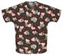 Cherokee Women's H.Q. Print V-Neck Scrub Tops