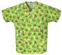 Cherokee Women's H.Q. Print V-Neck Scrub Tops