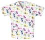 Cherokee Women's H.Q. Print V-Neck Scrub Tops