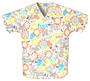 Cherokee Women's H.Q. Print V-Neck Scrub Tops