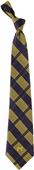 Eagles Wings NCAA Michigan Woven Plaid Tie