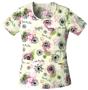 Cherokee Love This Life Scoop Neck Scrub Tops
