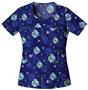 Cherokee Love This Life Scoop Neck Scrub Tops