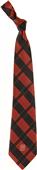 Eagles Wings NCAA NC State Woven Plaid Tie