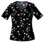 Cherokee Women's H.Q. Print V-Neck Scrub Tops