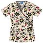 Cherokee Women's H.Q. Print Mock Wrap Scrub Tops