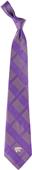 Eagles Wings NCAA Kansas State Woven Plaid Tie