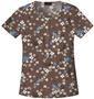 Cherokee Women's Flexibles PR Pin-Tuck Scrub Tops
