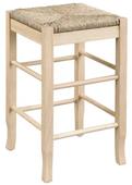 Boraam Solid Hardwood Rush Stationary Bar Stools Boraam Solid Hardwood Rush Stationary Bar Stools