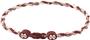 Eagles Wings NCAA Mississippi State Twist Necklace