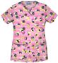 Cherokee Women's Body PR Split Neck Scrub Tops