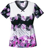 Cherokee Two Times The Beauty V-Neck Scrub Tops