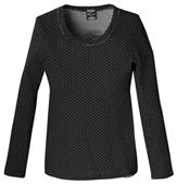 Cherokee Women's LS Flexstretch Knit Scrub Tops Cherokee Women's LS Flexstretch Knit Scrub Tops