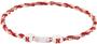 Eagles Wings NCAA Nebraska Titanium Twist Necklace