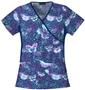 Cherokee Women's Flexibles PR Mock Wrap Scrub Tops