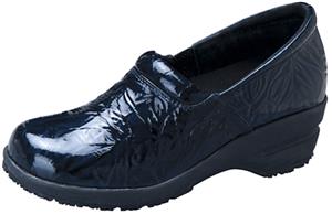 NAVY PATENT CRINKLE
